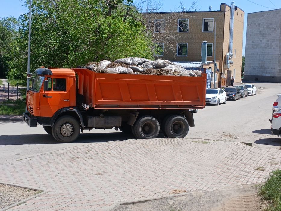 Вывоз мусора камаз