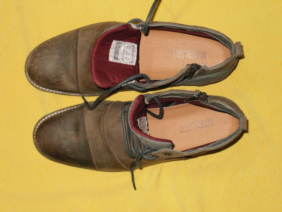 PIER ONE мъжки нови естествена кожа 42/43