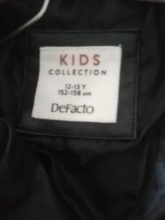 Куртка кожаная, для девочки, р 152-158