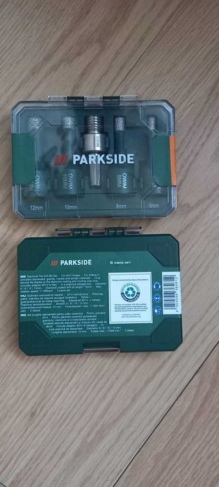 Trusa de 4burghie Parkside ,noua ,sigilata