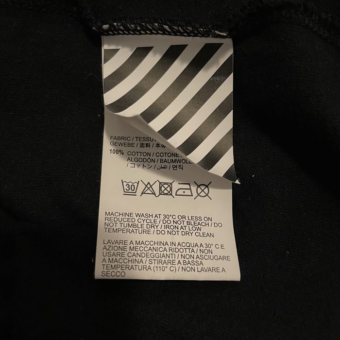 Tricou Off-White cu Eticheta Nou
