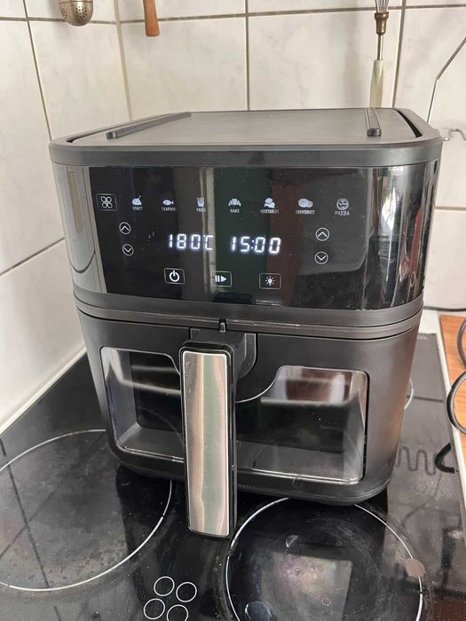 EINVE Air Fryer 8L / 1650W – фритюрник с горещ въздух + грил