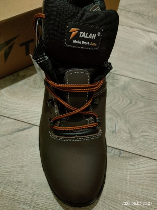 Ботинки защитные кожа