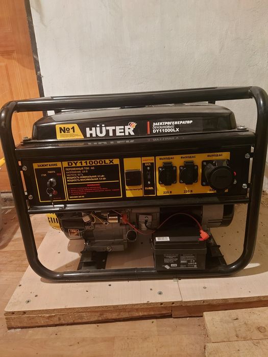 Генератор бензиновый Hunter мощность 9квт
