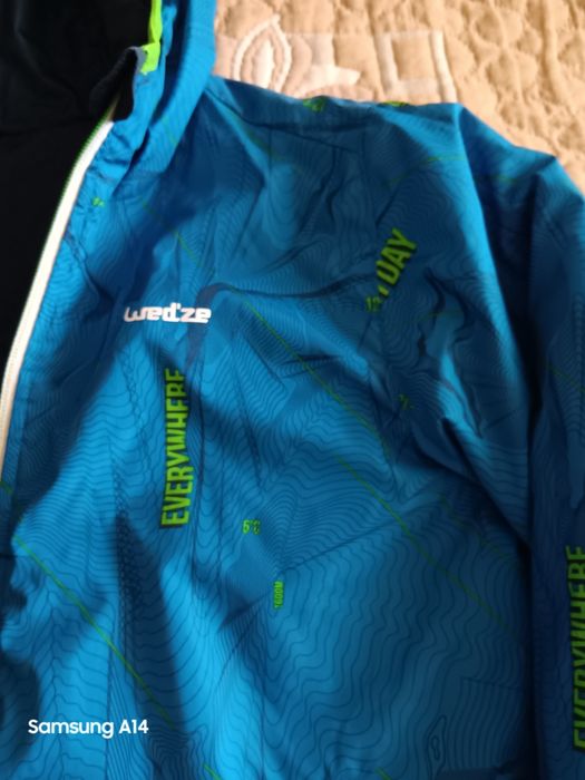 Двулицево зимно яке 12 г. Декатлон