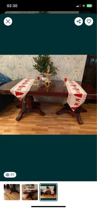 Стол деревянный  для гостиной