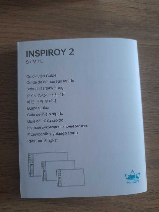 Графичен таблет HUION Inspiroy 2 S - H641P-SP/още в гаранция