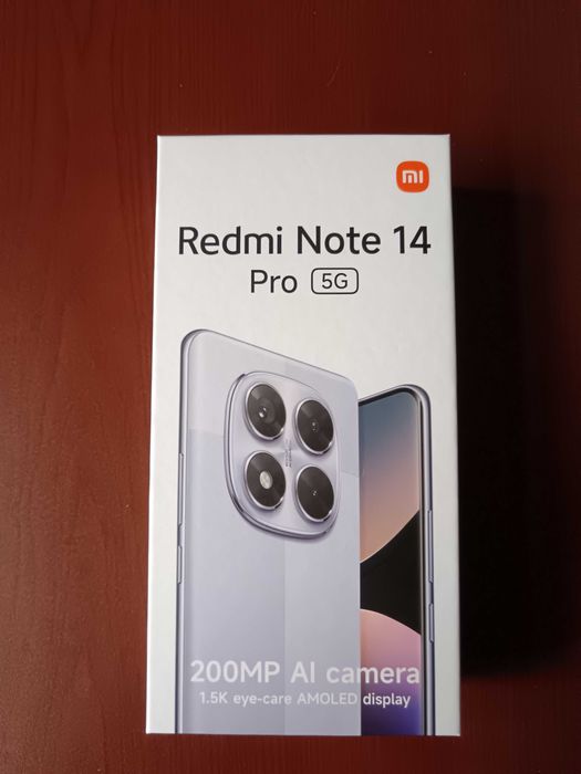 Нов неизползван смартфон Xiaomi Redmi 14 Pro, 5G