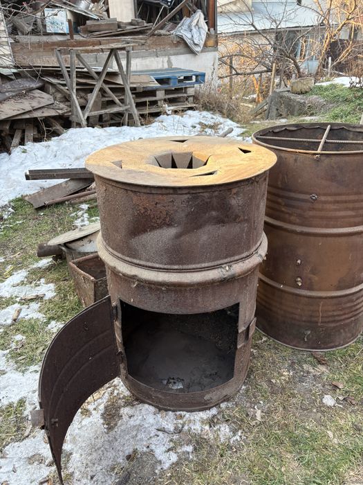 Коптильная самодельная