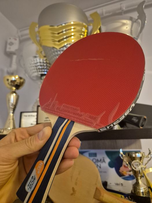 Paletă profi Ping Pong Yinhe + Kokutaku  | efect si control