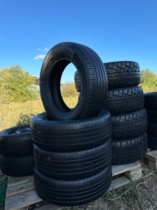 Cauciucuri  205/60/16 H CONTINENTAL 4 BUC FOARTE BUNE anvelope S-H