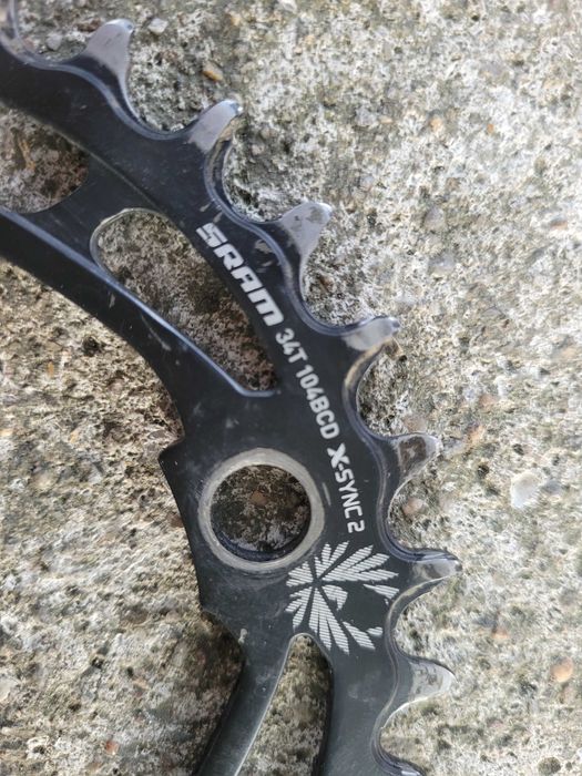 SRAM X-Sync 2 Eagle placa angrenaj 34T - 104mm BCD - folosit