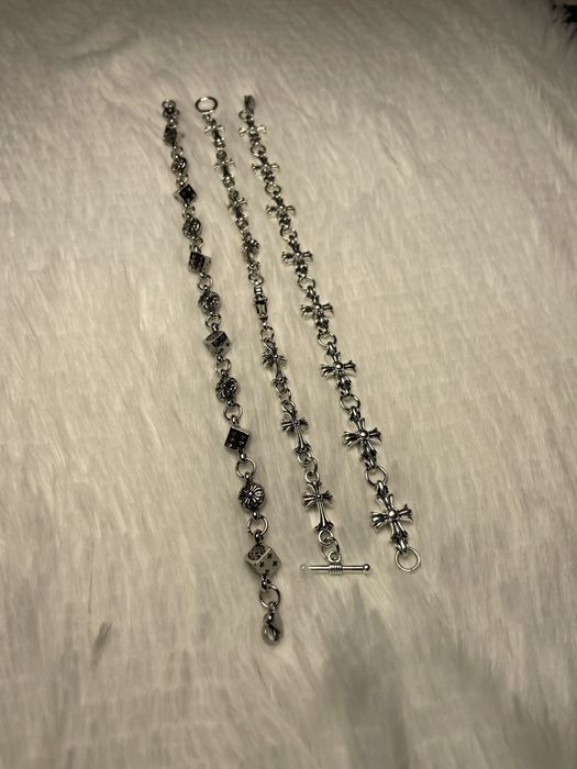Chrome hearts гривни от стомана