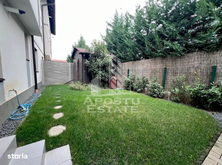 Apartament mobilat si utilat,2 camere,curte 71 mp,Braytim