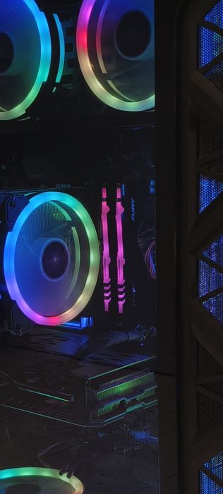 Kit 16gb  DDR4 kingston Fury RGB 2x8gb 3200mhz, cl16