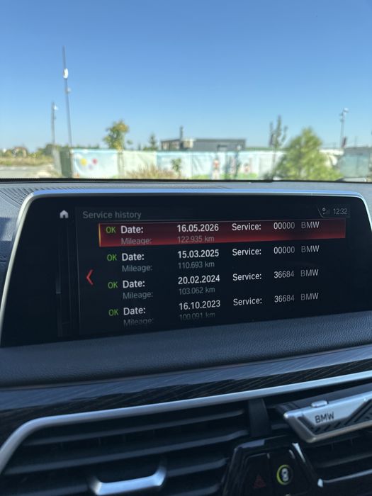 BMW Seria 7 G11 -730d Xdrive - Laser, Masaj, Parking, 360