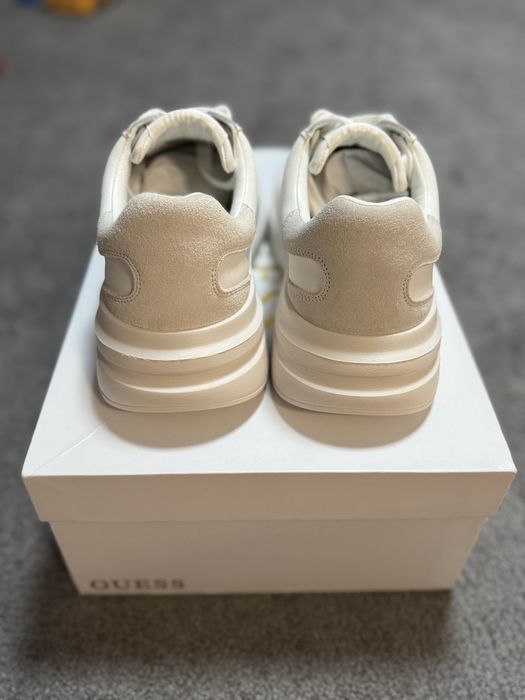 Sneakers Guess albi noi