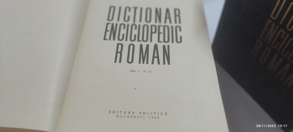 Dicționar enciclopedic român, 4 volume