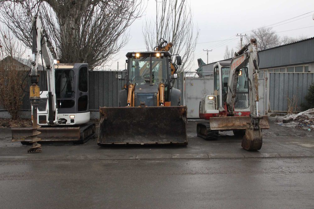 Мини-экскаватор, миник, копаю, ямы, септик, водопровод, экскаваторщик