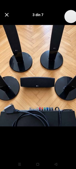 Sistem home cinema LG 5.1 vând/schimb cu diverse