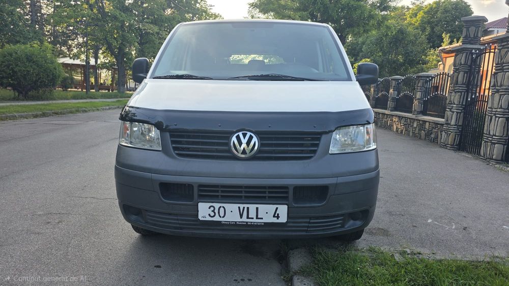 Volkswagen Transporter T5 1.9 TDI * An 2007 * 5 Locuri Dublu Cabina * Autoutilitara * Cutie Manuala