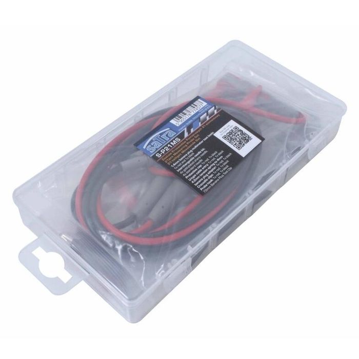 Set cabluri de testare pentru multimetru, 21 piese, Satra