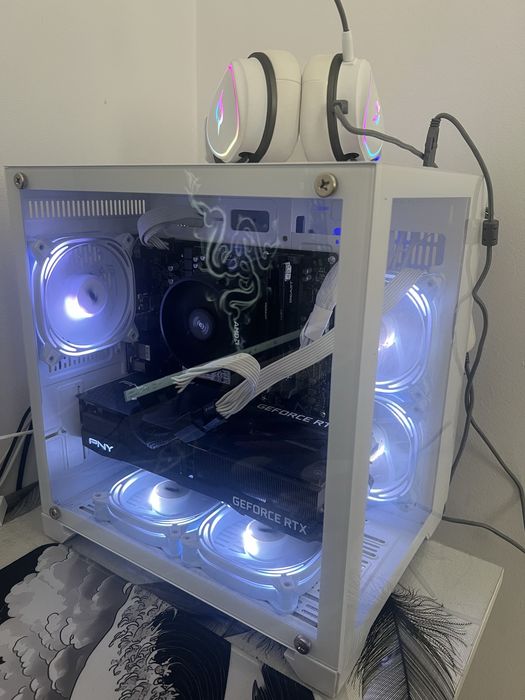 PC Gaming Performant Rtx 3070 TI +Perificerice Montior Tastatura Mouse