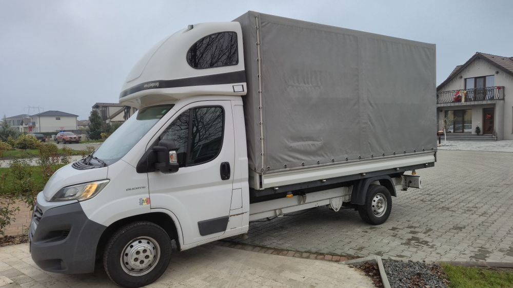 Fiat Ducato 2.3 Prelată – 8 Europaleți – Unic proprietar