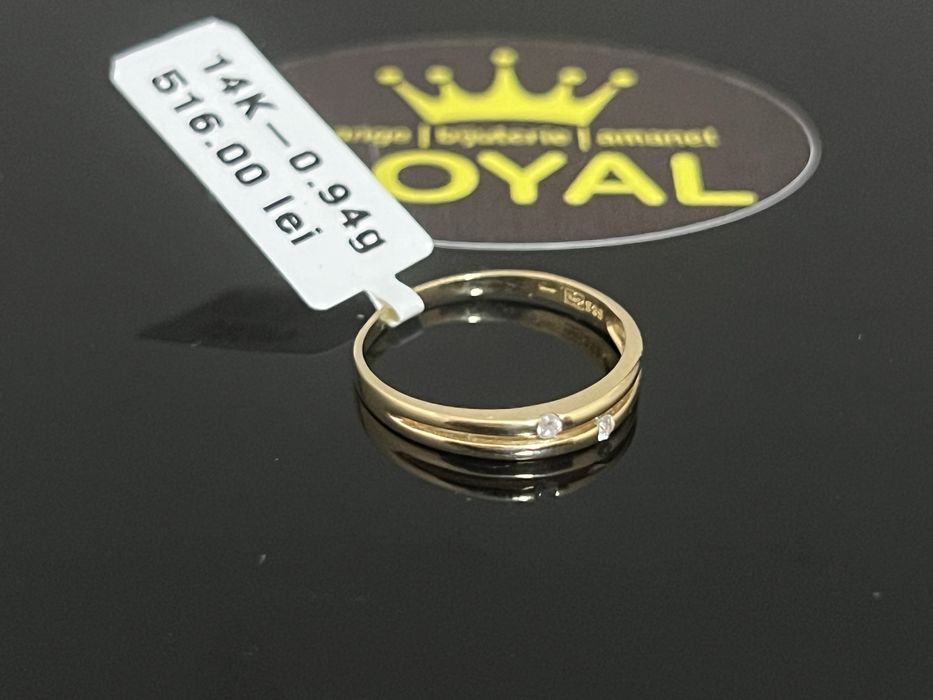 Bijuteria Royal CB : Inel dama aur 14k 0,94 grame