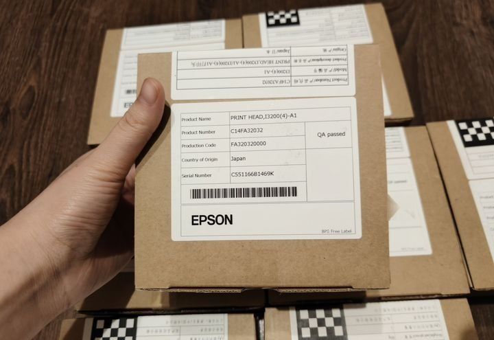 Печатающие головки EPSON — оригинал, новые, в наличии