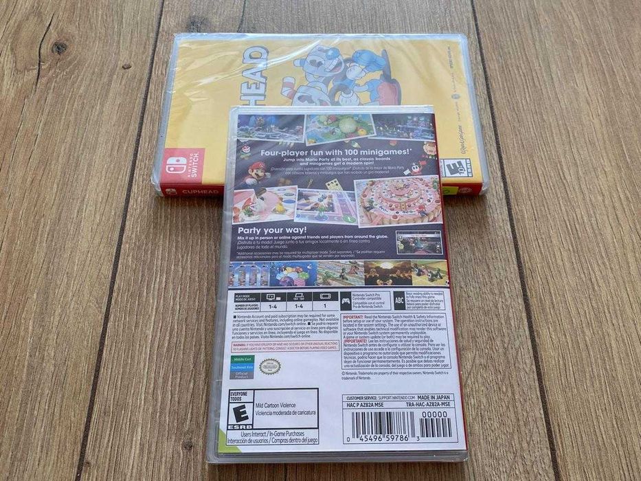 Новый картридж Mario Party Superstars Nintendo Switch