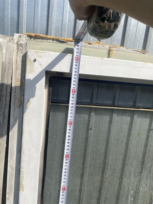 Пластиковые окно и дверь