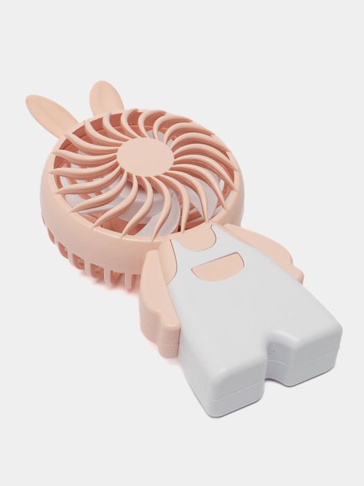 Portativ mini ventilyator – led yoritgichli, multfilm dizaynida A6
