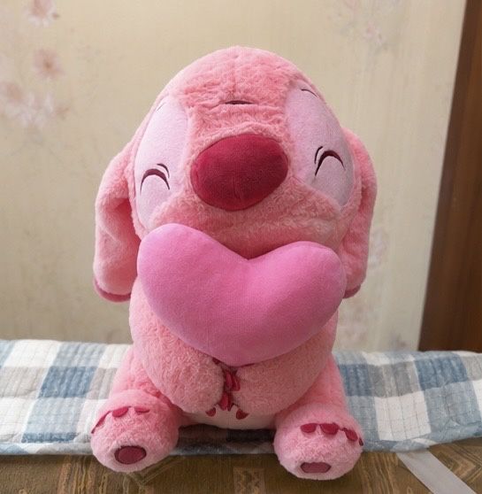 Мягкая игрушка Stitch с сердцем