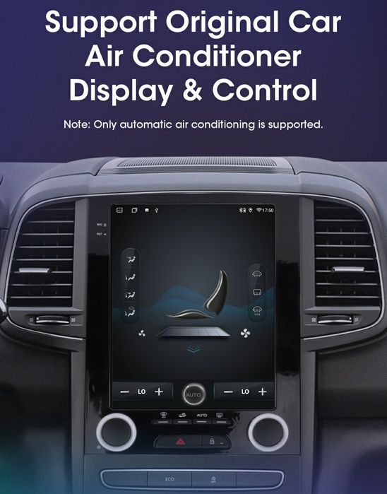 Navigație Android Tesla Renault Koleos/ Megane 4/ Talisman (2017–2020)