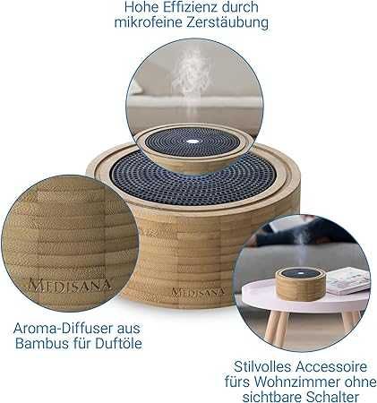 Ароматизатор Medisana AD 625 от естествен бамбук