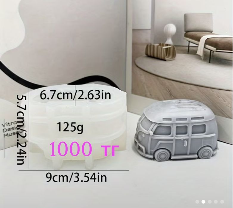 Силиконовые формы для свечей и мыла