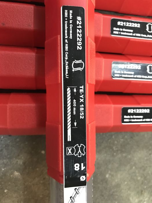 Burghiu Hilti Sdsmax 18 x 520 lungime