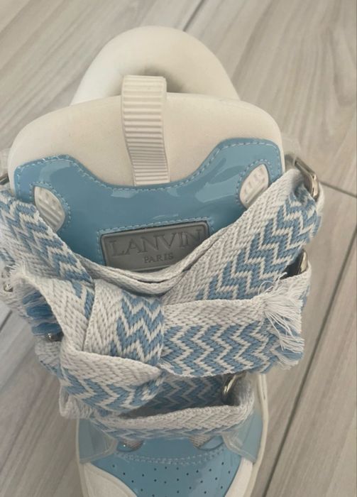 New Lanvin Curb Baby Blue size 43