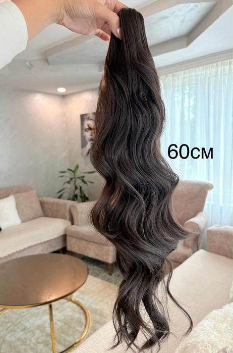 100% ест. Премиум екстеншъни 60 см – налични в богата гама от цветове
