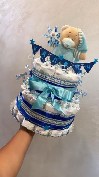 Торта от памперси