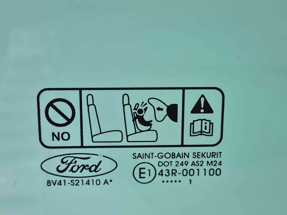 Geam usa dreapta fata Ford Kuga I [Fabr 2008-2012] OEM