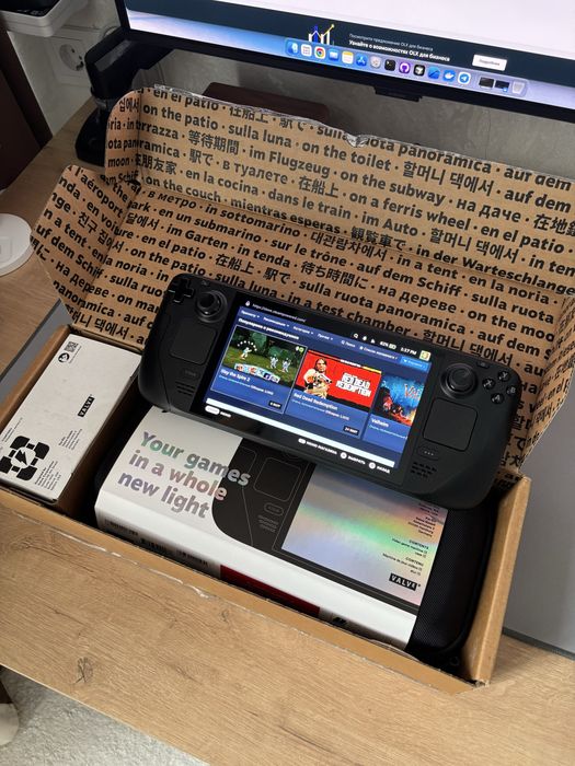 Steam Deck OLED 512 GB полный комплект