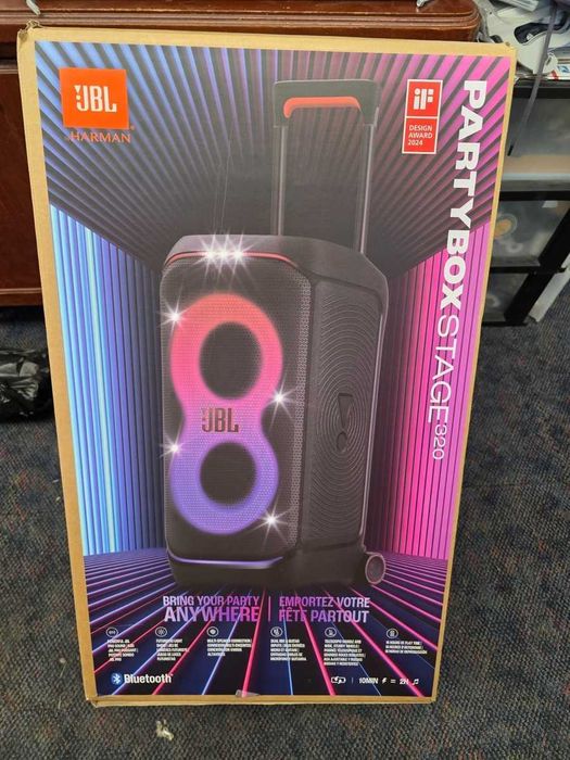 Караоке тонколона JBL PARTYBOX Stage 320, НОВА