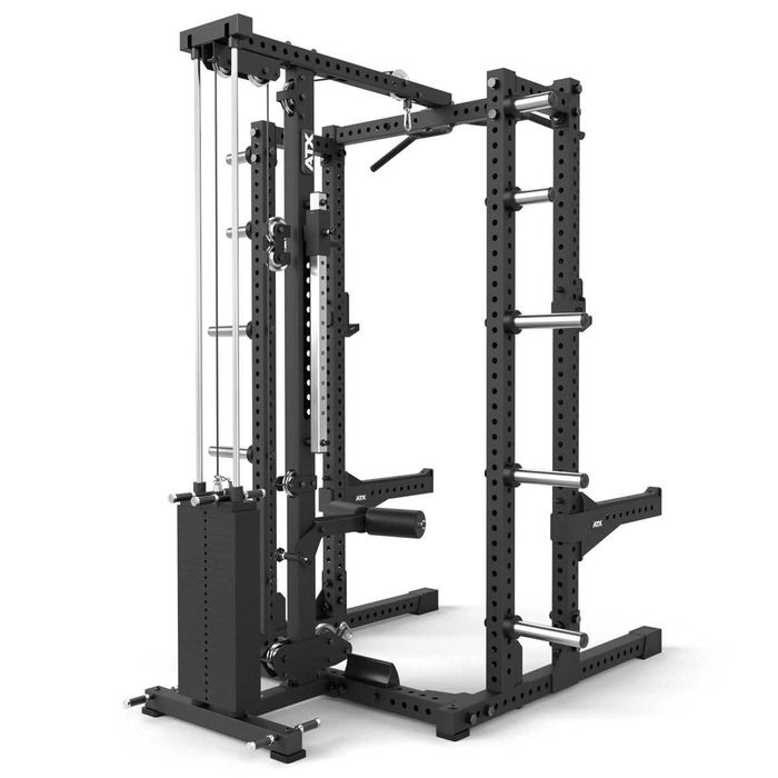 Стойка Half Rack / Скрипец 125 кг Тежести и Поставка за Дискове