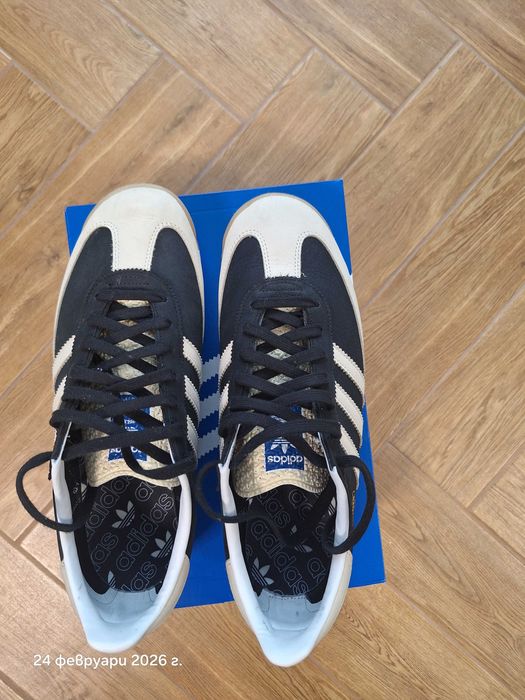 Кожени маратонки adidas sl  72