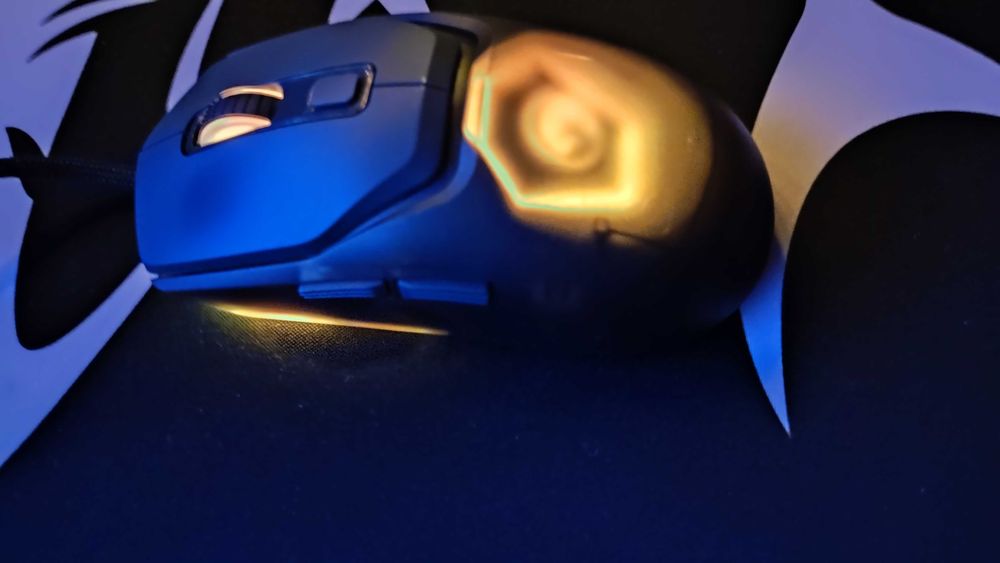 гейминг мишка Marvo FIT LITE Black, RGB подсветка, 7 програми