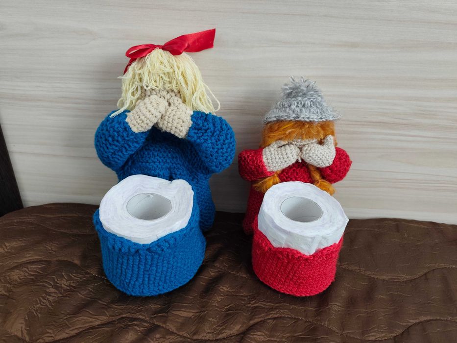 Ръчно плетена играчка