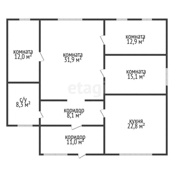 Продам 4 ком дом КСК