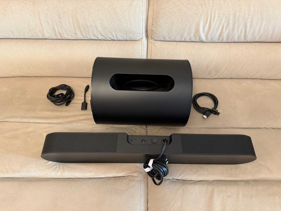 Sistem Soundbar Sonos Beam 2 si Sonos Sub Mini Black